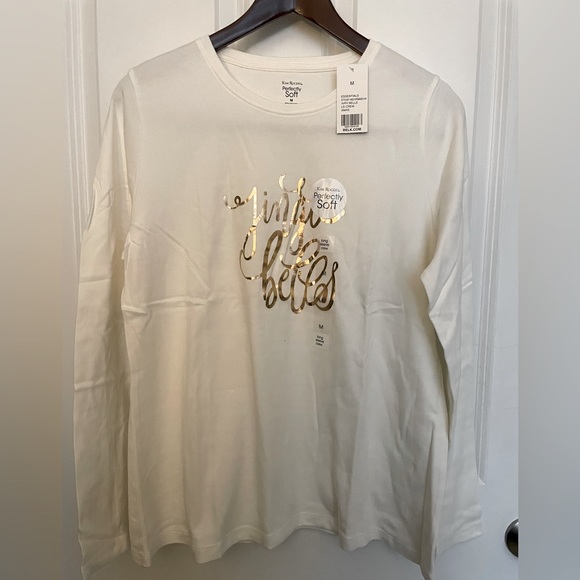 Kim Rogers Xmas Shirt - NWT - Picture 1 of 4